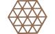 Zone Topfuntersetzer Triangles, Almond