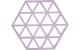 Zone Topfuntersetzer Triangles, Lupine