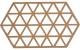 Zone Topfuntersetzer Triangles, Terracotta