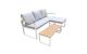 COCON Lounge Set Stahl und Nonwood 3-teilig