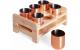 Oak&Steel Shotgläser 6er Set Rosegold