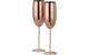 Oak&Steel Sektgläser Rosegold, 2er Set