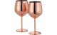 Oak&Steel Weingläser Rosegold, 2er Set