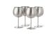 Oak&Steel Gingläser Silber, 4er Set