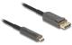 Delock USB-C - DisplayPort Kabel, AOC, 5m