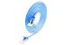 Slim Wirewin Patchkabel: U/FTP, 15cm, blau