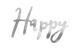 Partydeco Girlande Happy Birthday