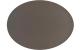 Tiseco Tischset oval Trudo grau