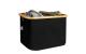 Hennez Aufbewahrungskorb Adrian 40l schwarz