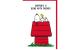 B+C Grusskarte Snoopy