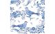 Paper+Design Servietten Porcelain bird