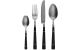 Sola Image POM black Besteckset 24-tlg