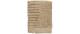 Zone Waschlappen Classic 30x30 cm, Camel