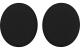 Jabra Evolve3 75 Ear Cushions black