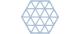 Zone Topfuntersetzer Triangles, Bleu