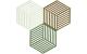 Zone Topfuntersetzer Hexagon 3er Set