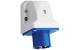 Steffen CEE Wandstecker 16/3 IP44 230V 6h