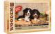 Mini-Puzzle Holz Welpen