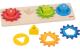 Sortierspiel Formen mit Zahnrädern