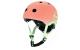 Scoot and Ride, Kinderhelm Peach Orange/Grü