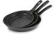 BRATmaxx Karbonstahl Pfannen set 20/24/28cm