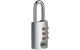 Zahlenschloss Aluminium YE3CB