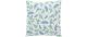 Esschert Outdoor Kissen Blumen blau