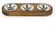 Paws & Whiskers Napf Holz