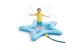 Wasserspielmatte mit Sprinkler Star