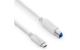 Purelink USB-Kabel C-B, 1.0m