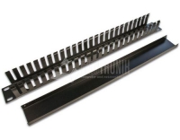 19 WIREWIN 1HE Kabelführungspanel, schwarz