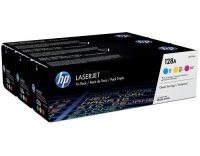 HP Toner 128A - CMY 3er-Pack ( CF371AM)