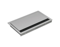 Bachmann CONI COVER Einbaurahmen silbergrau