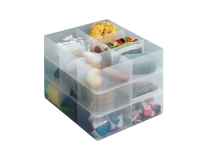 Really Useful Box Einsatz 6 Fächern klar