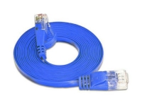 Wirewin Slim Patchkabel: UTP, 2m, blau