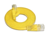 Wirewin Slim Patchkabel: UTP, 1.5m, gelb