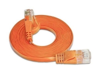 Wirewin Slim Patchkabel: UTP, 0.5m, orange