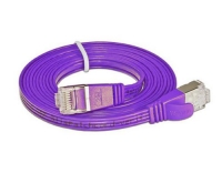 Wirewin Slim Patchkabel: STP, 25m, violett
