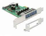 Delock 89377 PCI Express 6x USB 3.0 LP