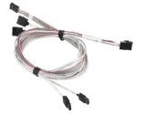 Supermicro HD SAS Kabel: SFF8643-4xSATA,