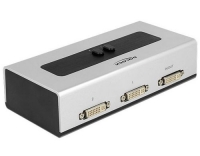 Delock 2Port DVI-Switchbox, Duallink 24+5