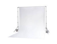 Dörr Hintergrundstoff weiss 2.4x2.9m