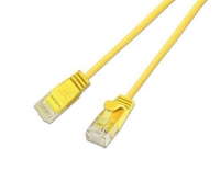 Wirewin Slim Patchkabel: UTP, 2m, gelb