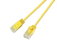 Wirewin Slim Patchkabel: UTP, 3m, gelb