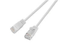 Wirewin Slim Patchkabel: UTP, 15cm, weiss