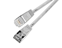 Slim Wirewin Pachkabel: U/FTP, 15cm, grau