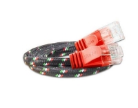 Wirewin Slim Toughkabel: UTP, 1m, rot