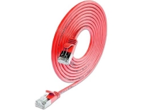 Wirewin Slim Patchkabel: UTP, 7.5m, rot