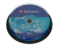 Verbatim CD-R 52x 80Min/700MB 10-Spindel