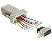RJ-45 Buchse zu RS232 Stecker Montagesatz